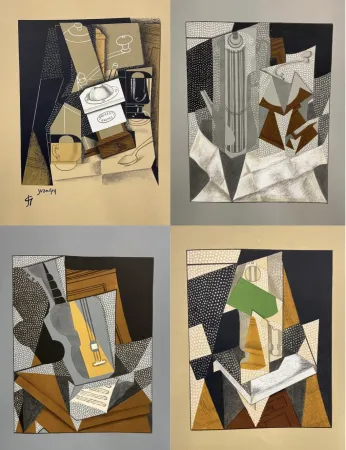 挿絵入り本 Gris  - Au soleil du plafond