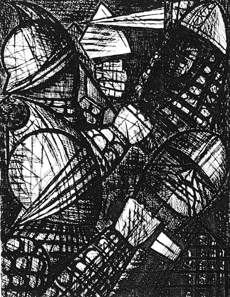 エッチング Gromaire - Le combat