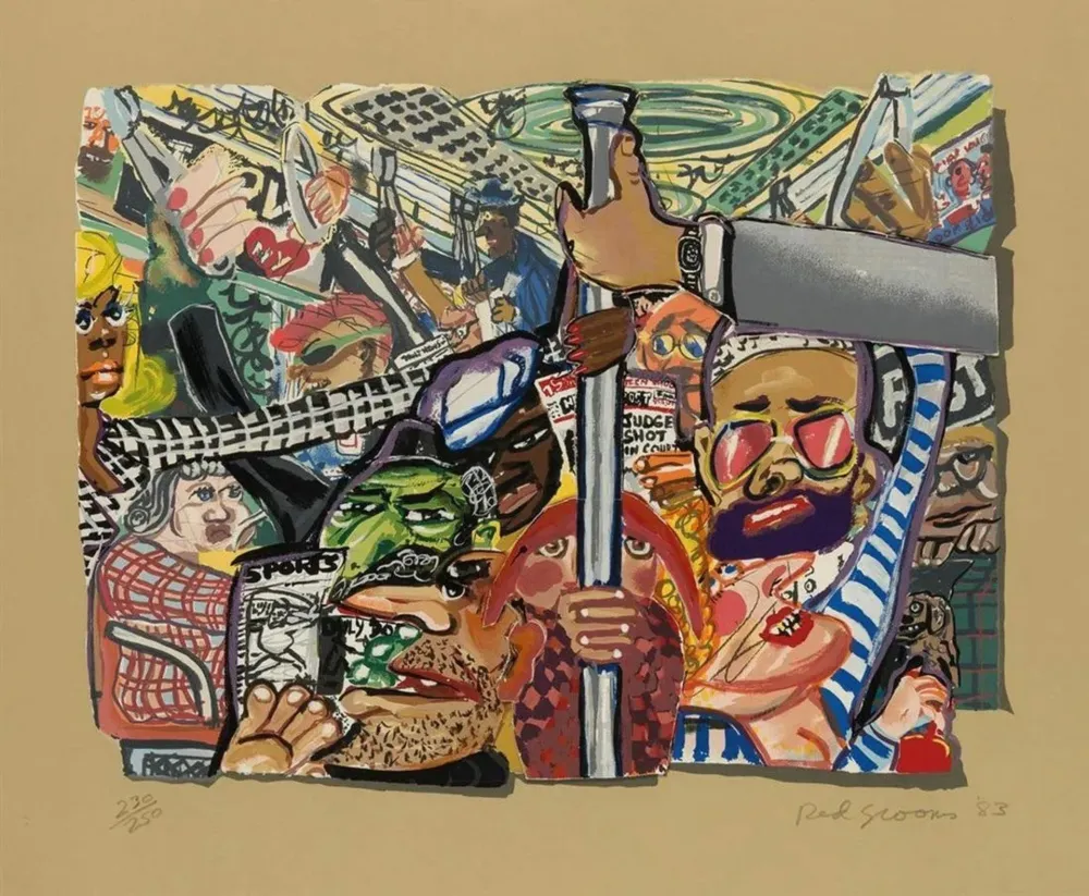 多数の Grooms - Saskia Down the Metro