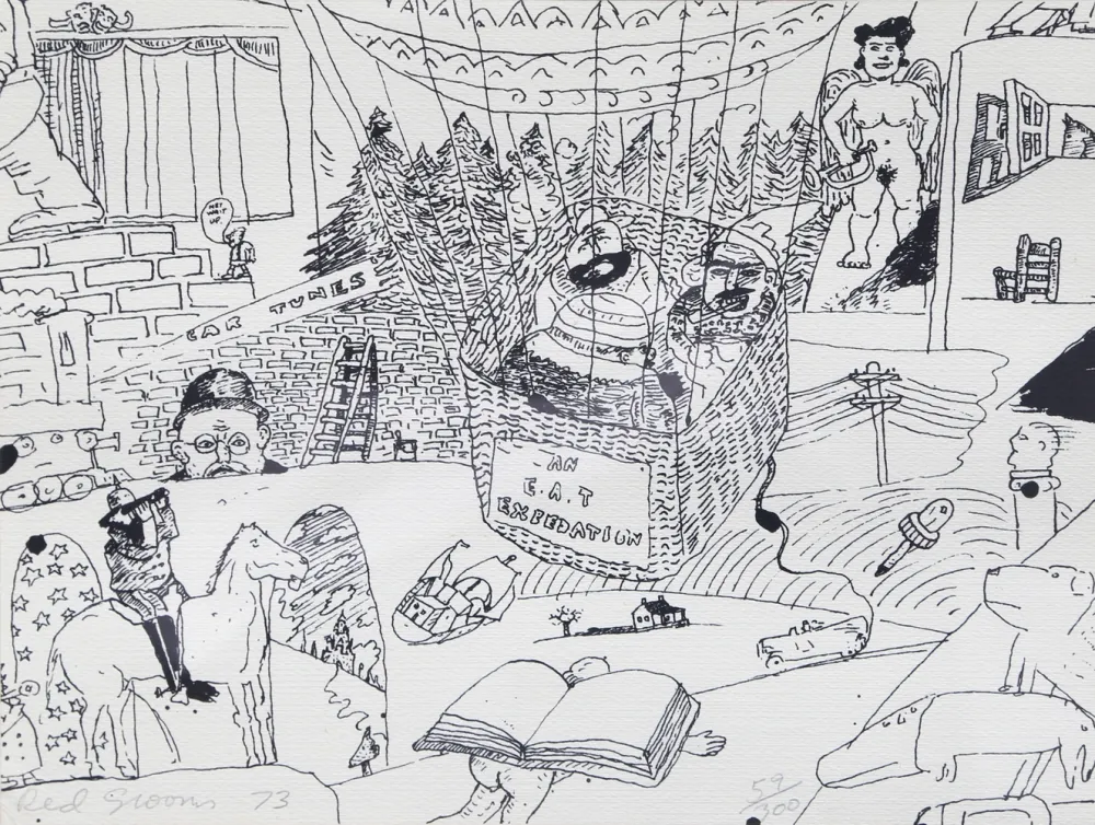 シルクスクリーン Grooms - Stockholm Print