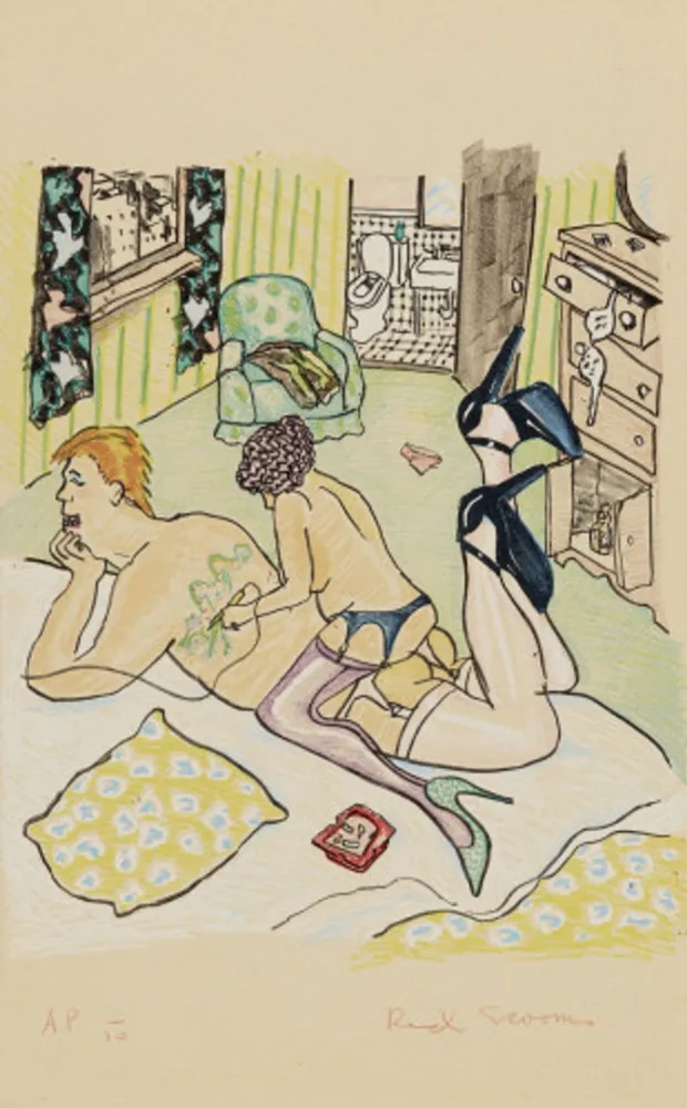 リトグラフ Grooms - The Tattoo Artist