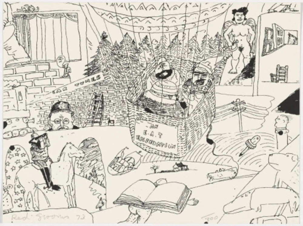 シルクスクリーン Grooms - Untitled from The New York Collection for Stockholm