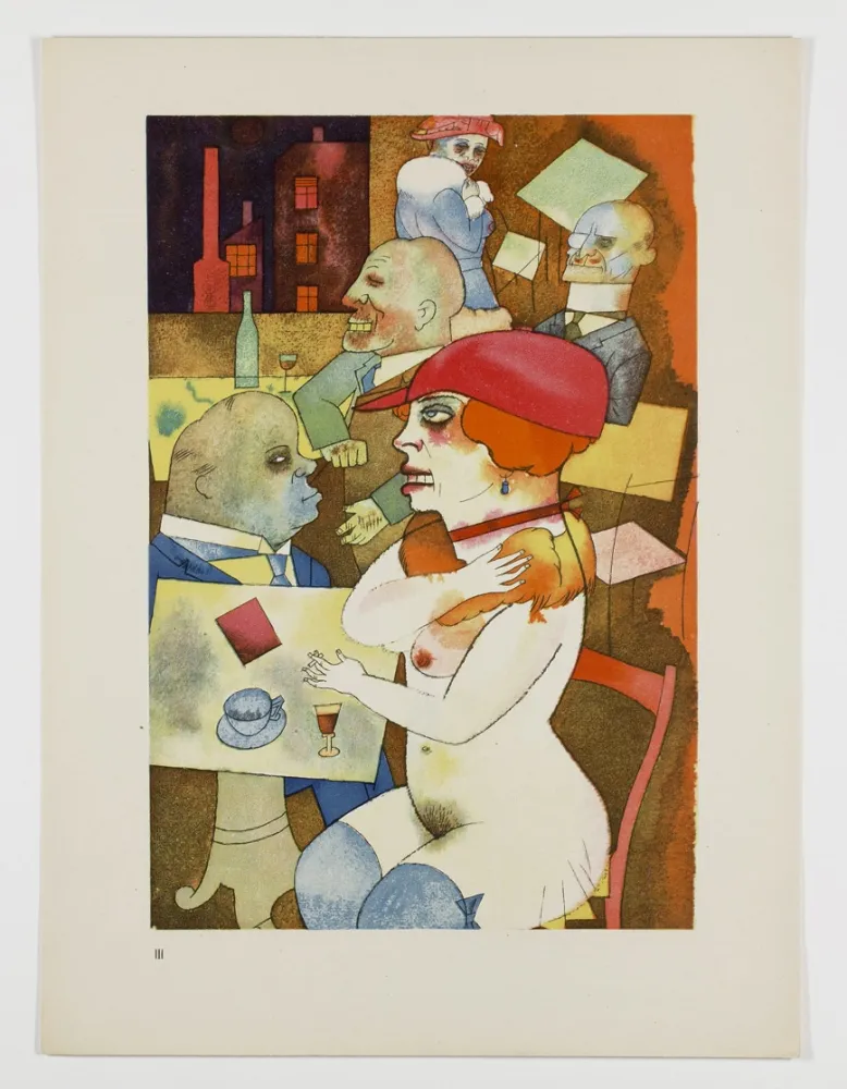 挿絵入り本 Grosz - Ecce Homo