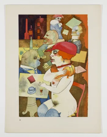 挿絵入り本 Grosz - Ecce Homo