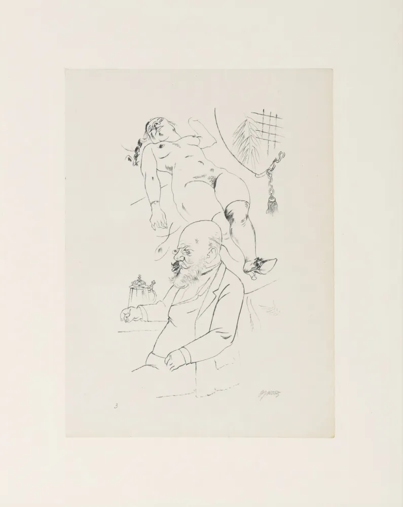 リトグラフ Grosz - George Grosz (1893–1959) – Aus der Jugendzeit – Heliogravure on paper – 1922