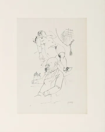 リトグラフ Grosz - George Grosz (1893–1959) – Aus der Jugendzeit – Heliogravure on paper – 1922