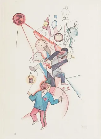 オフセット Grosz - Johannisnacht, from Ecce Homo