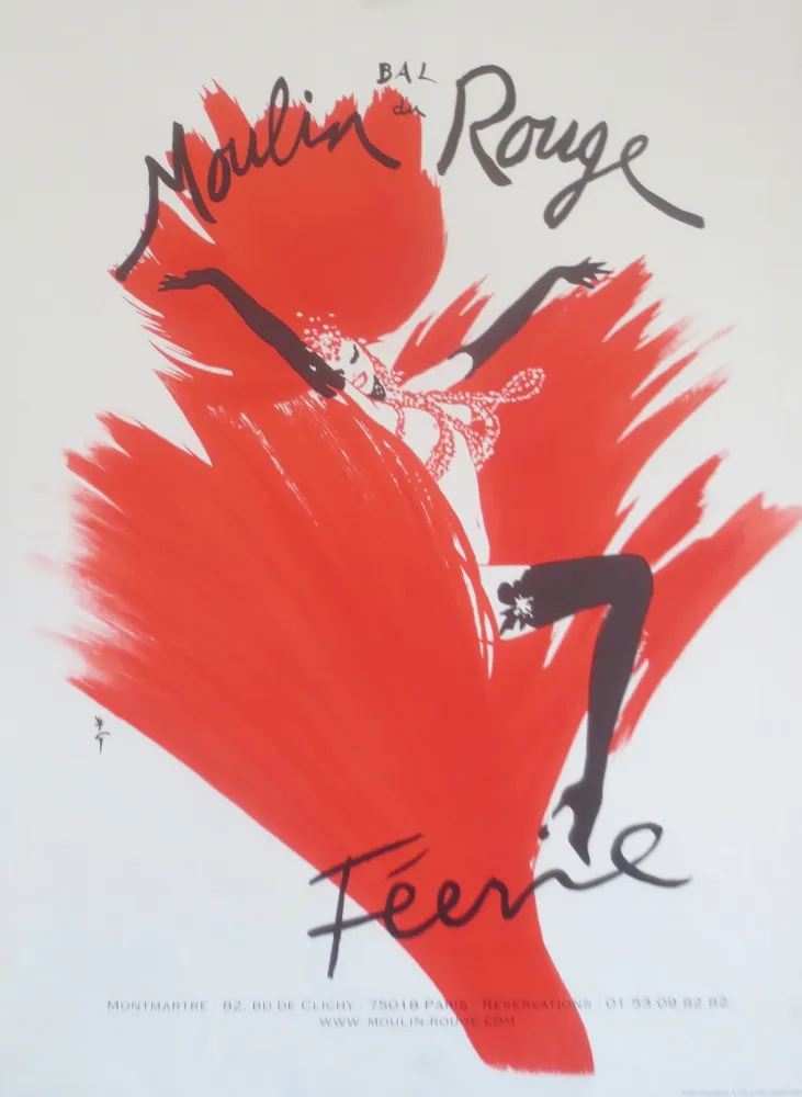 リトグラフ Gruau - Féerie