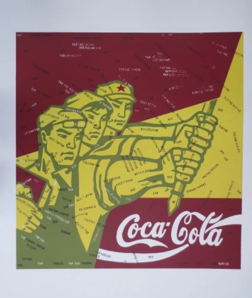 リトグラフ Guangyi - Sans titre