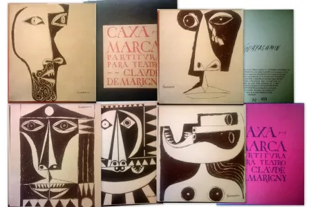 挿絵入り本 Guayasamin - Caxa Marca - Partitura para teatro