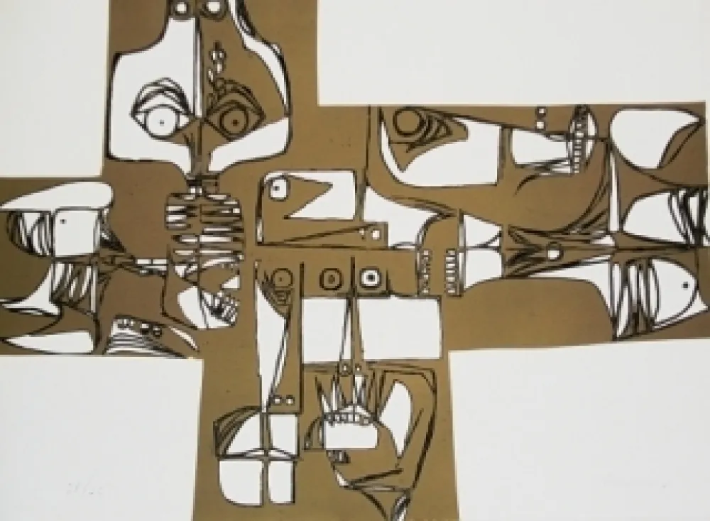 彫版 Guayasamin - Milay 3