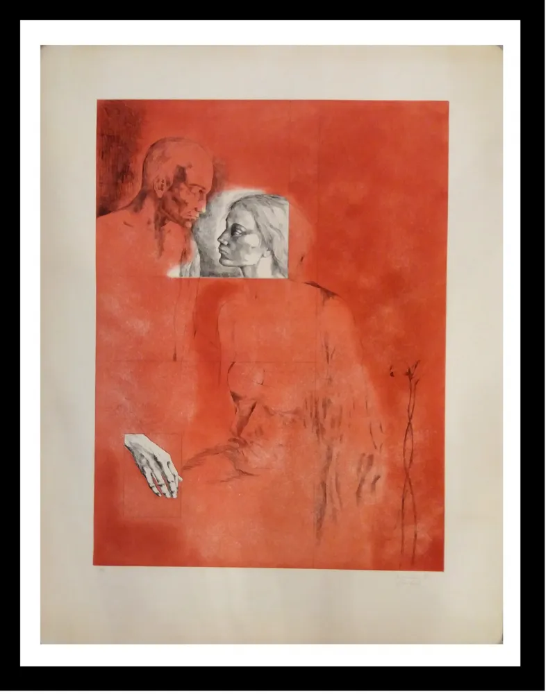 彫版 Gudiol - Retrato