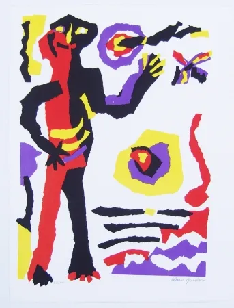 リトグラフ Guédon - Soleil 1