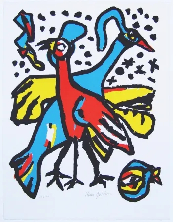 リトグラフ Guédon - Soleil 4