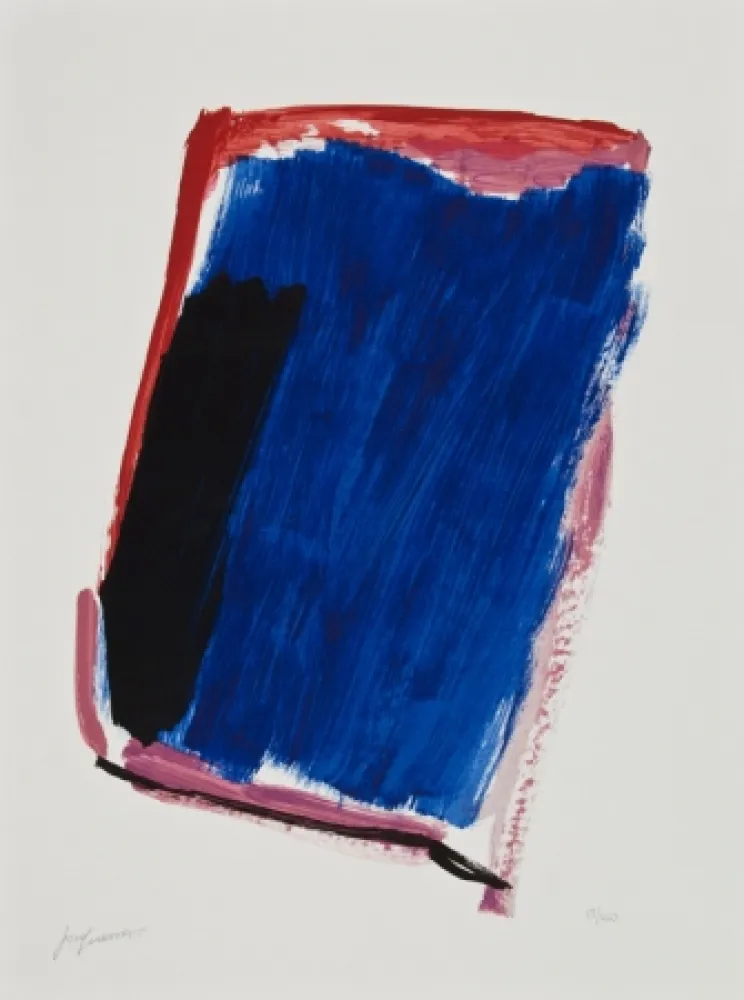 リトグラフ Guerrero - Sin título