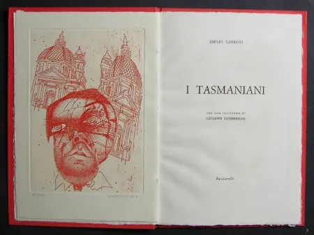 挿絵入り本 Guerreschi - I Tasmaniani