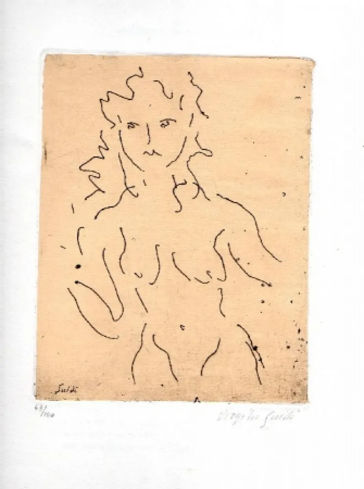 挿絵入り本 Guidi - L'après-midi d'un faune