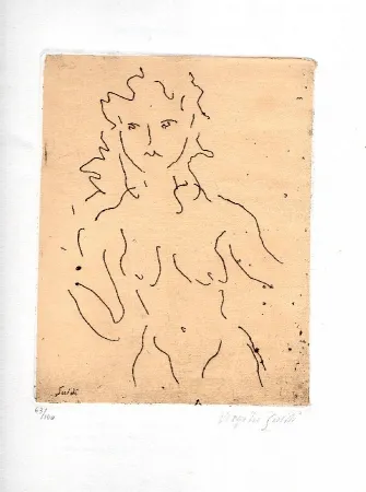 挿絵入り本 Guidi - L'après-midi d'un faune