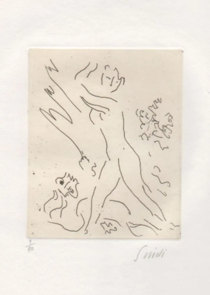 エッチング Guidi - Senza titolo