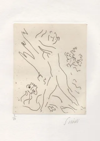 エッチング Guidi - Senza titolo