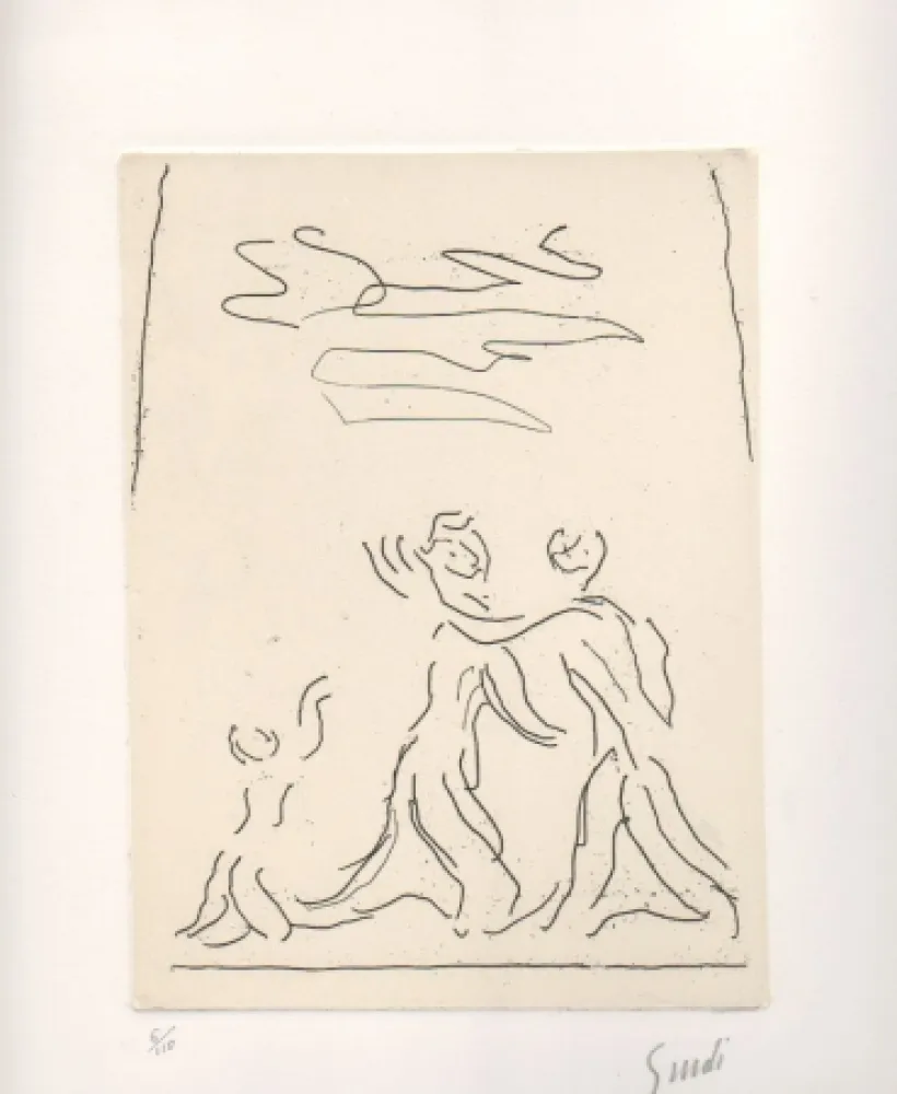 エッチング Guidi - Senza titolo