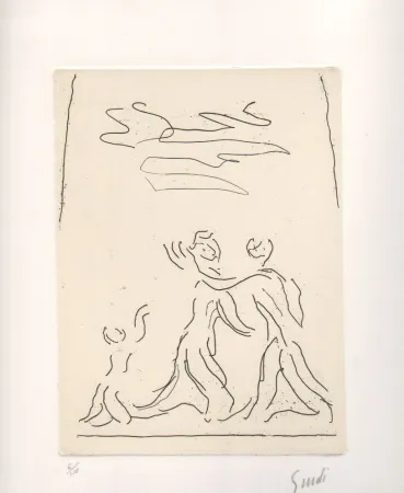 エッチング Guidi - Senza titolo