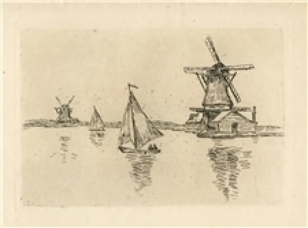 彫版 Guillaumin - En Hollande