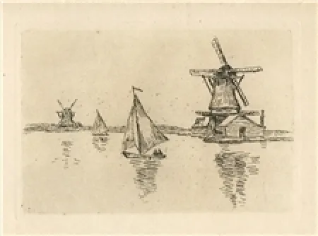 彫版 Guillaumin - En Hollande