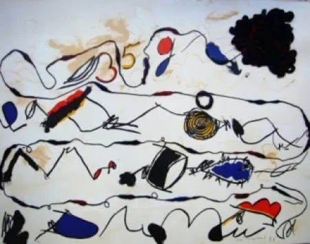 リトグラフ Guinovart - 35 g