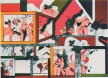 リトグラフ Guinovart - Amsterdam n°2