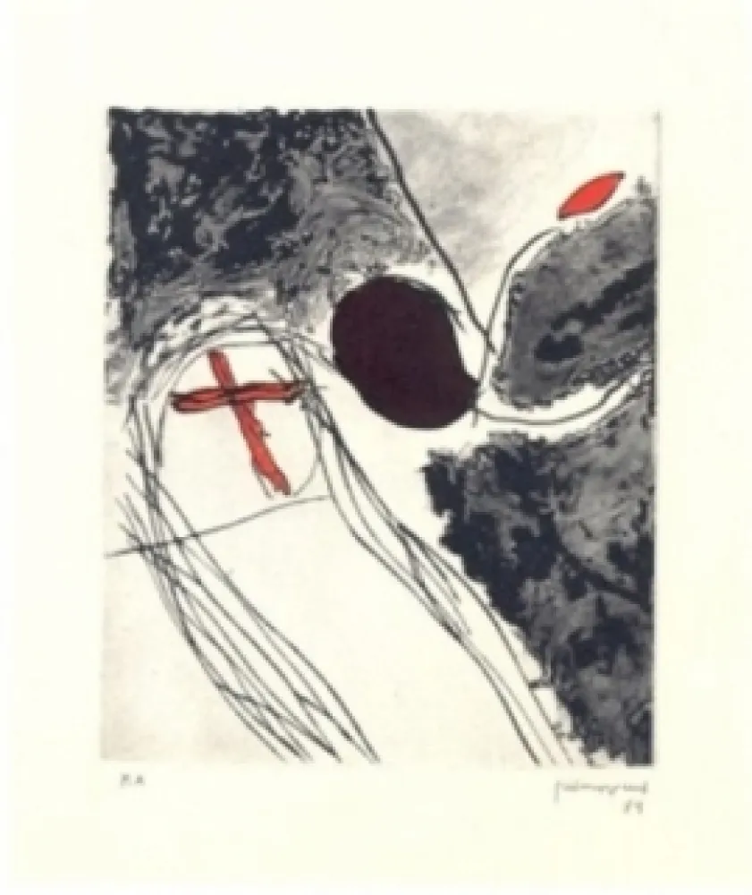 彫版 Guinovart - Creu terme