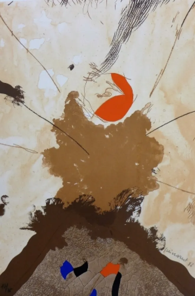 リトグラフ Guinovart - Esclat ocell