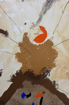 リトグラフ Guinovart - Esclat ocell