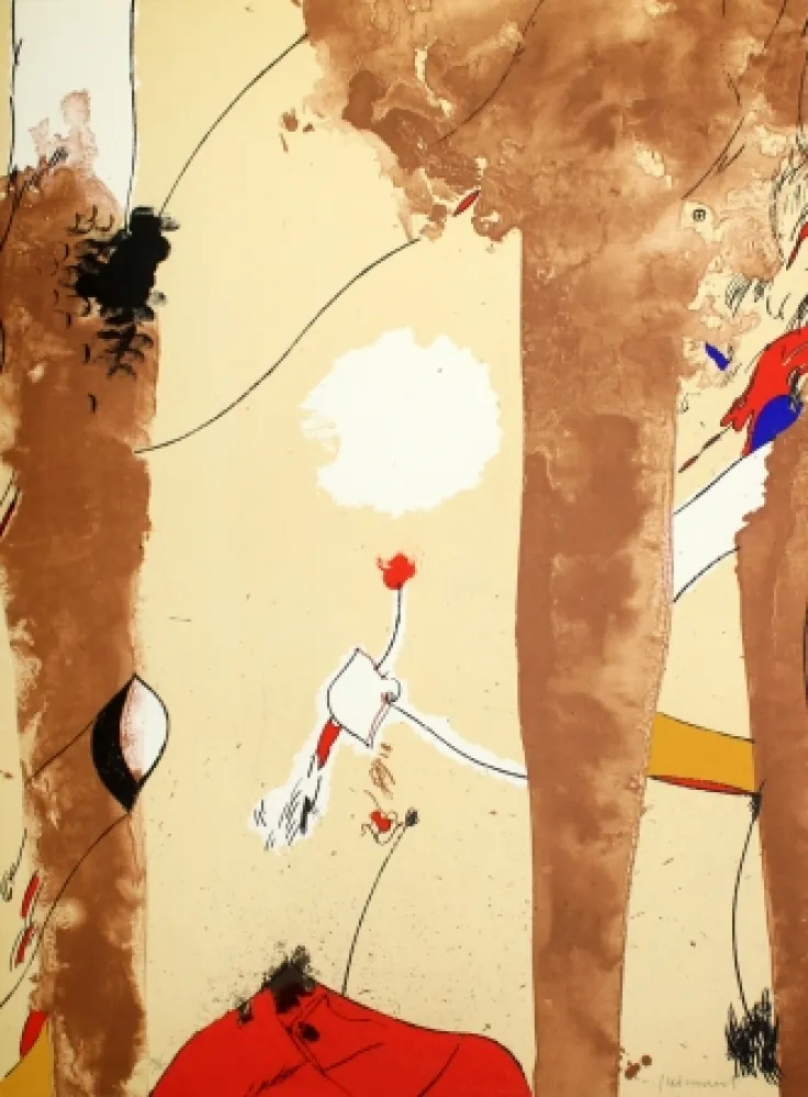 リトグラフ Guinovart - Fang 1