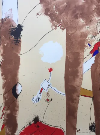 リトグラフ Guinovart - FANG 4