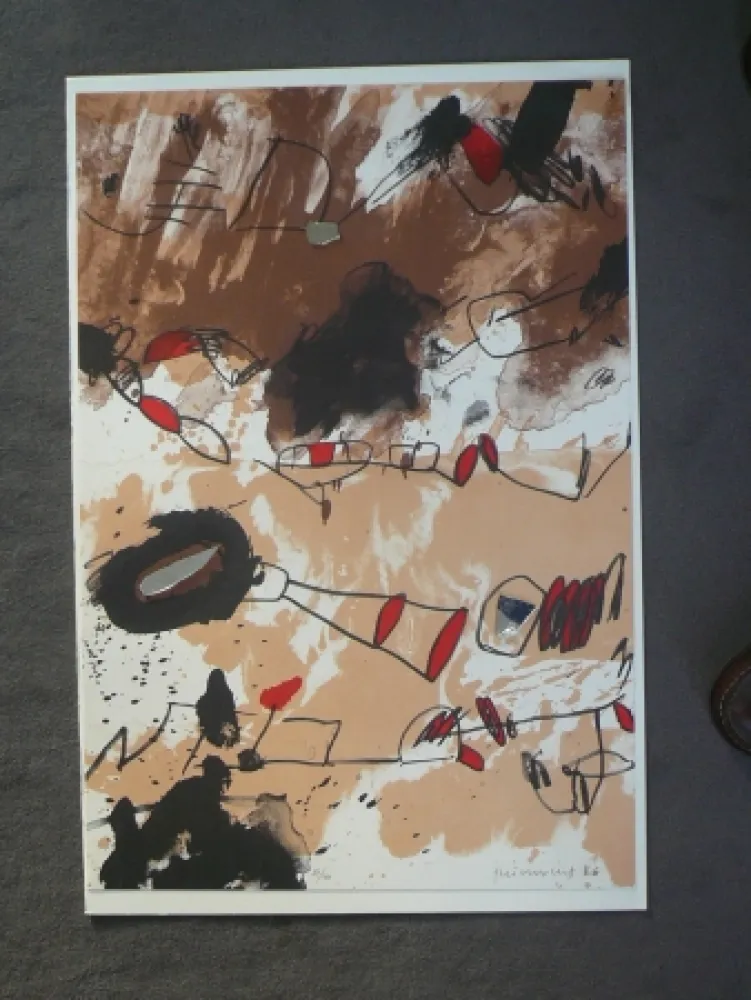 リトグラフ Guinovart - Galerie Joan Prats