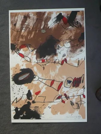 リトグラフ Guinovart - Galerie Joan Prats