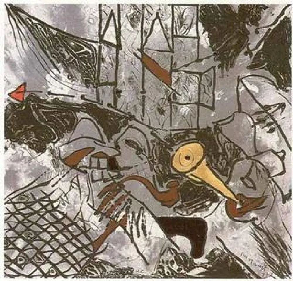 彫版 Guinovart - Garcia Lorca 2