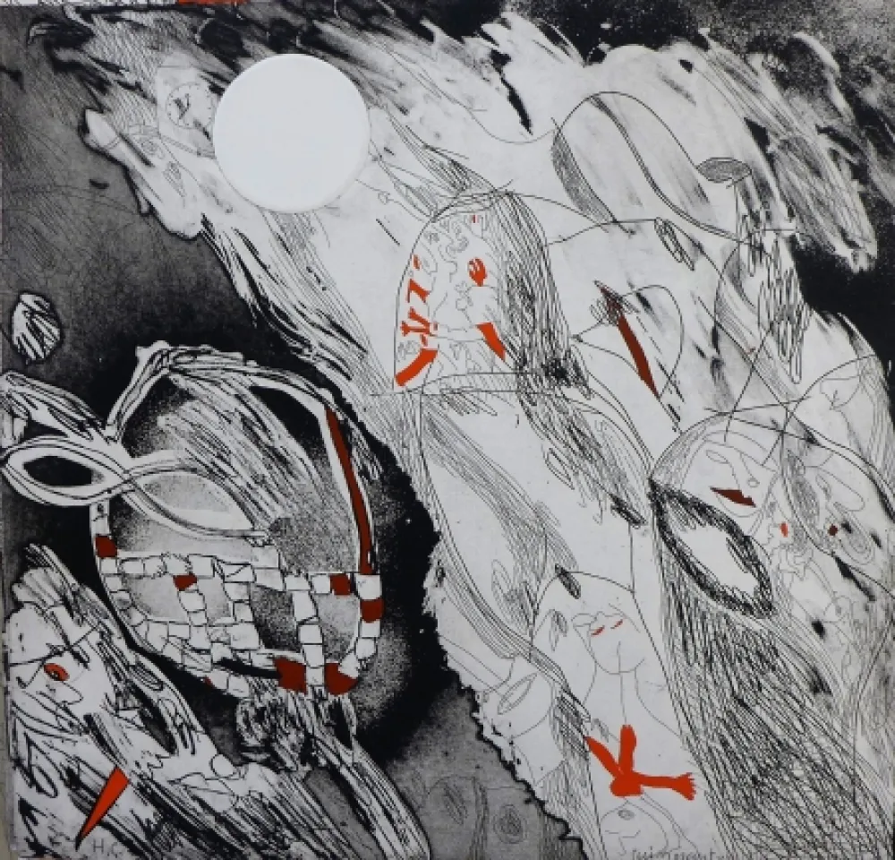 彫版 Guinovart - Garcia Lorca 4