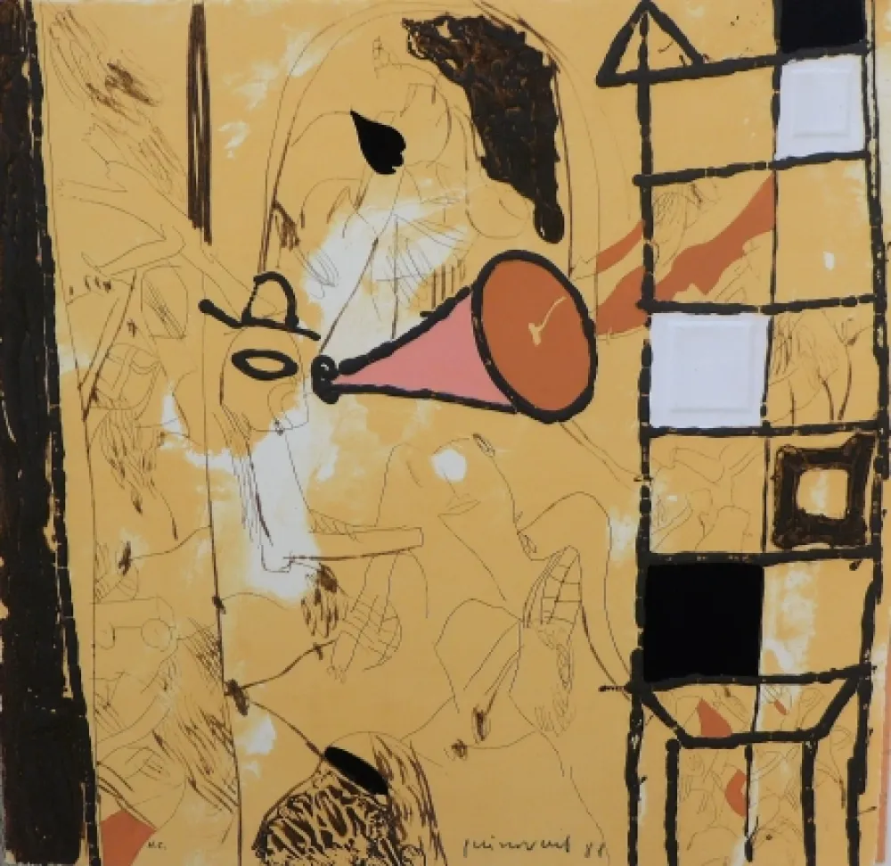 彫版 Guinovart - Garcia Lorca 9