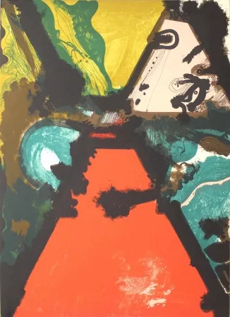 リトグラフ Guinovart - Gui-2