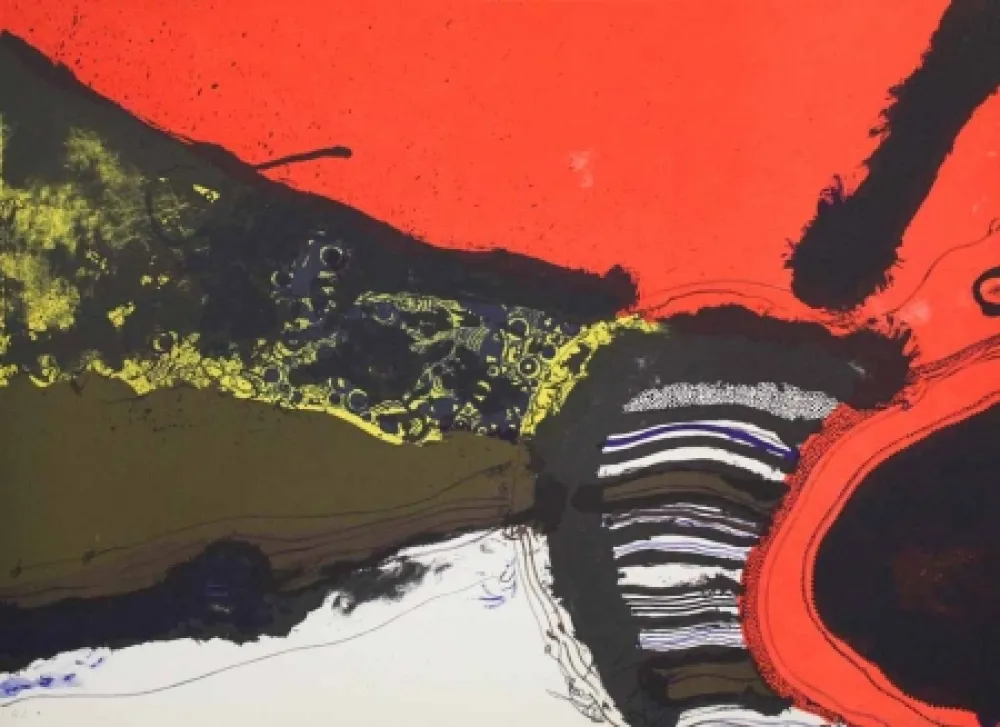 リトグラフ Guinovart - Homenatge a Joan Prats I