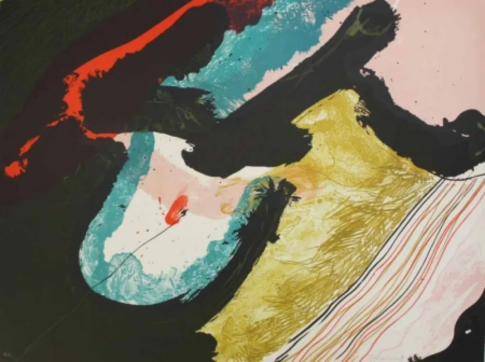 リトグラフ Guinovart - Homenatge a Joan Prats II