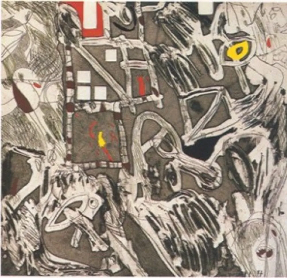 多数の Guinovart - Huir por las esquinas y encerrarse en los....