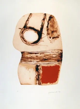 エッチング Guinovart - Imatges i Terra II