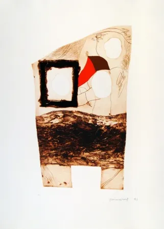 エッチング Guinovart - Imatges i Terra IV