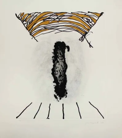 彫版 Guinovart - La cara fosca