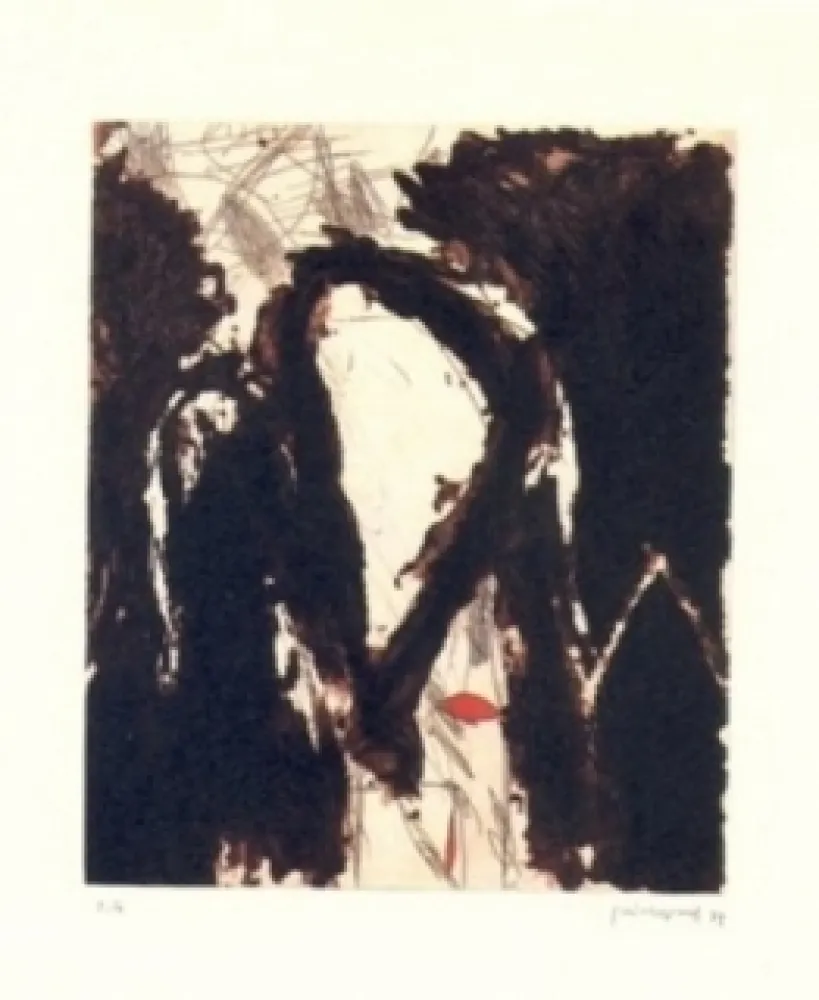 彫版 Guinovart - La nit