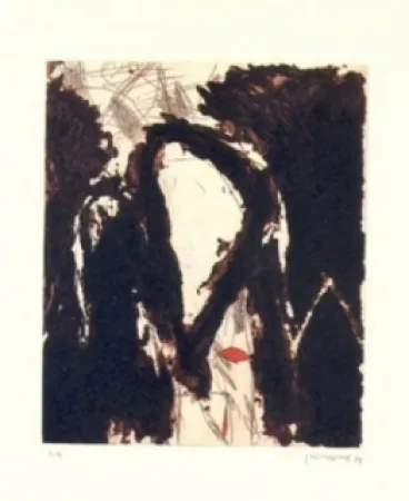 彫版 Guinovart - La nit