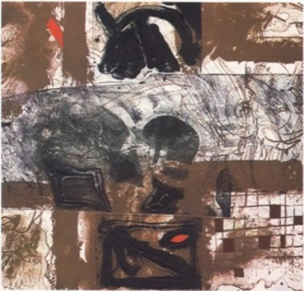 多数の Guinovart - Los mulatos estiraban gomas ansiosos....